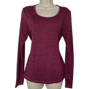 Everlast Long Sleeve Fitness Large Activewear Scoop Neck NWOT